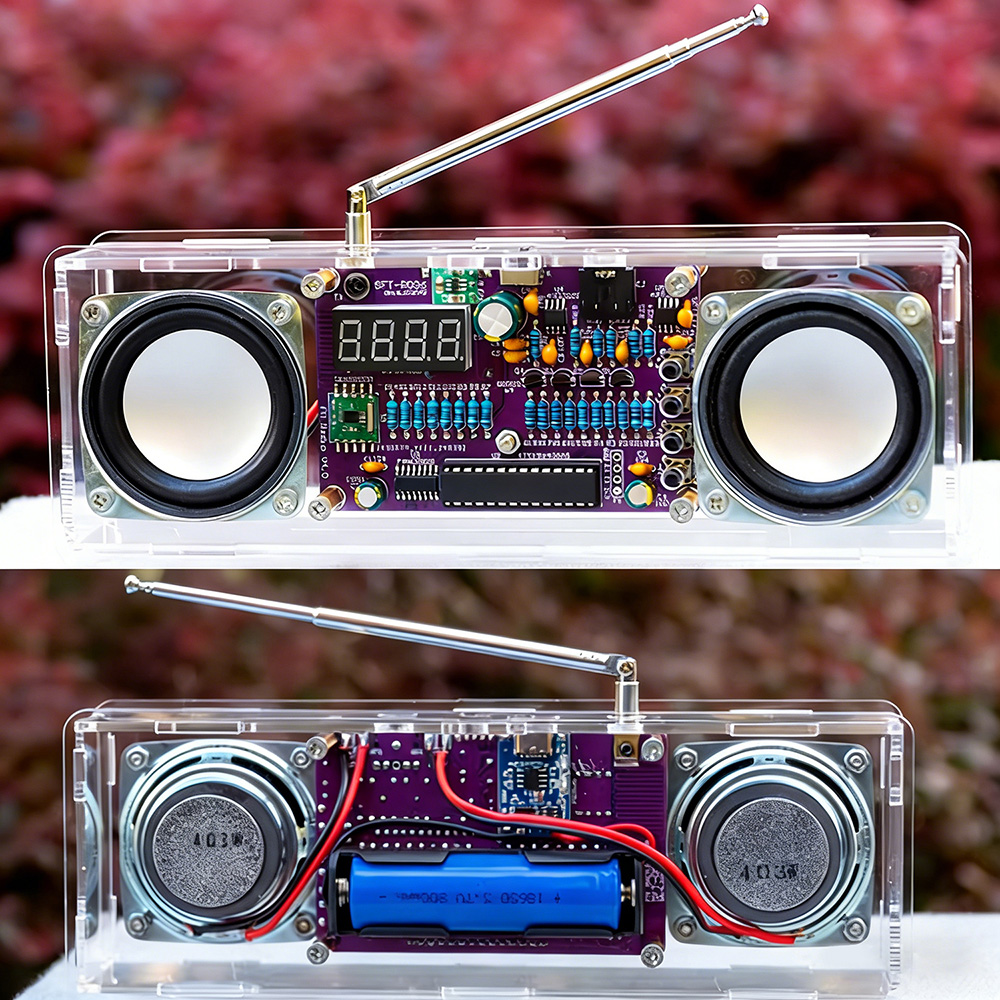 DIY FM ラジオ電子キット 87.5MHz 〜 108M - Diy Electronics Learning Kit のレビューと価格