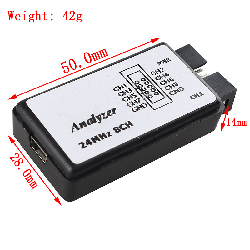 アームfpga、ロジックアナライザー、24mhz、8チャンネ - Logic Analyzer Usb のレビューと価格