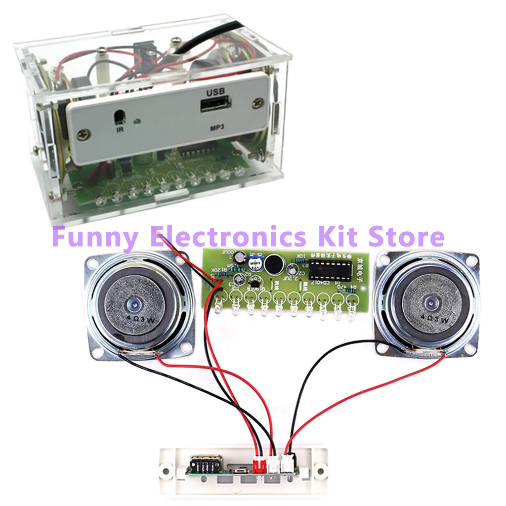 DIY ホワイトステレオ Bluetooth スピーカーキッ - Diy Electronics Learning Kit のレビューと価格