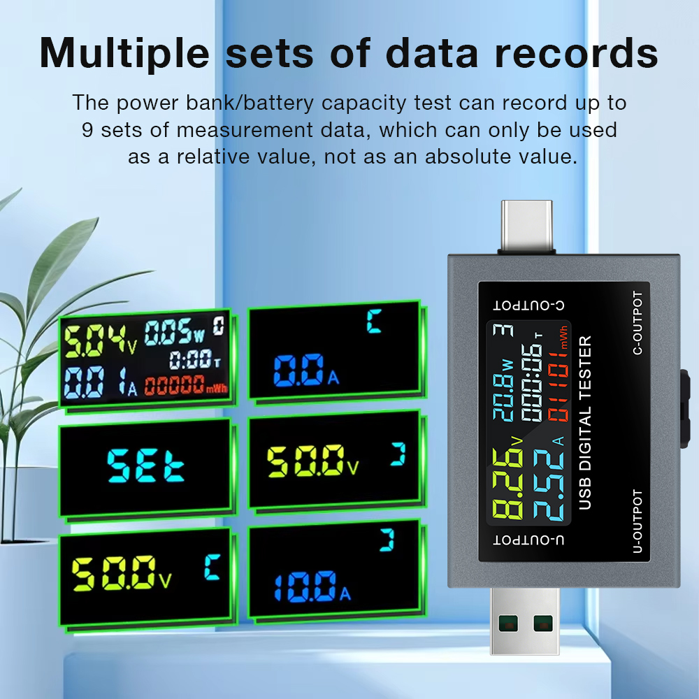 USB Type-C 充電テスター DC 4.5-50V 0 - Logic Analyzer Usb のレビューと価格