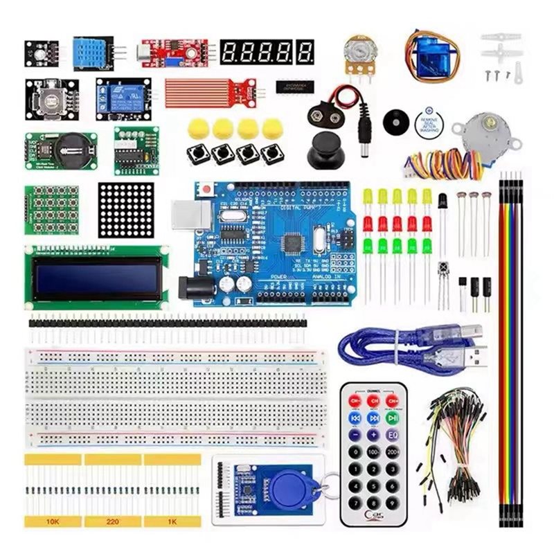 Arduino UNO R3用ABDE-RFIDスターターキ - Diy Electronics Learning Kit のレビューと価格