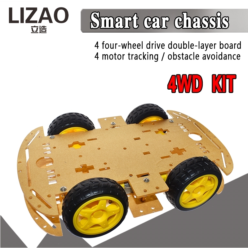 LIZAO Arduino UNO R3 ロボット 4WD  - Diy Electronics Learning Kit のレビューと価格
