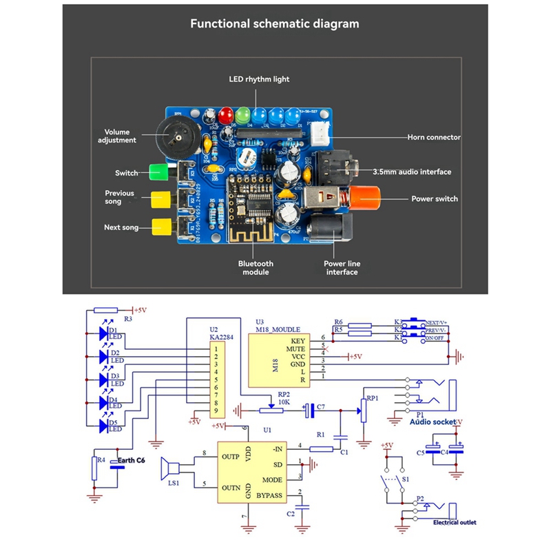 DIY Bluetoothスピーカーキット 電子工作 DIY - Diy Electronics Project Kit のレビューと価格