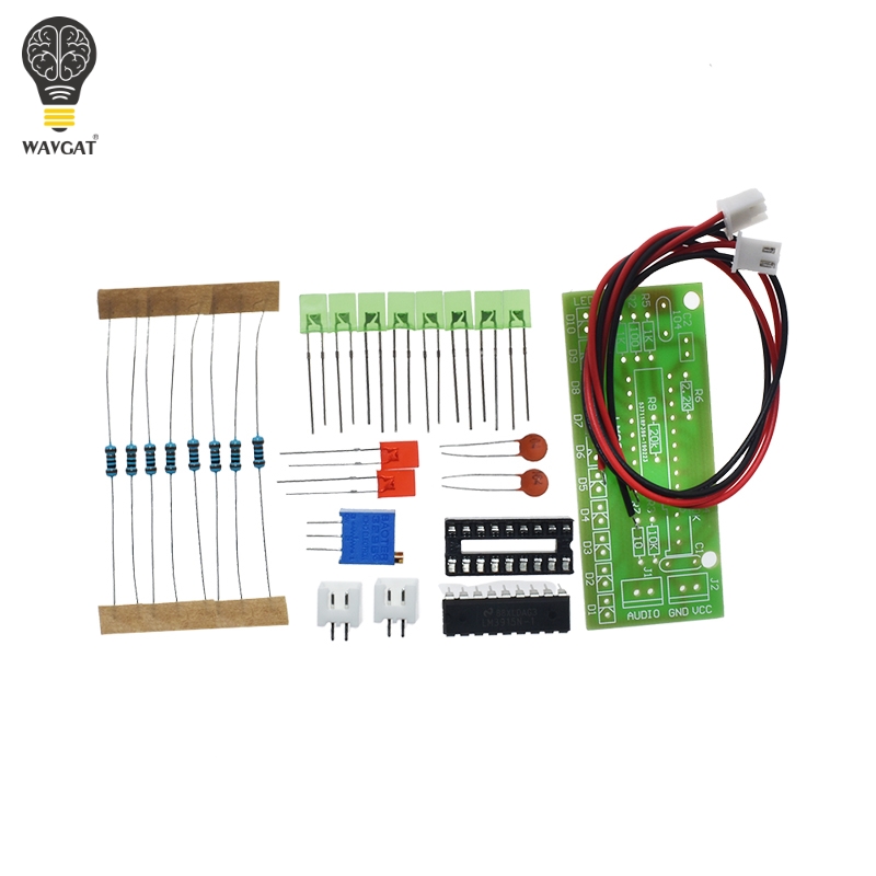 Lm3915 dc 9v-12v 10 Led音声分析レベル - Diy Audio Electronics Kit のレビューと価格