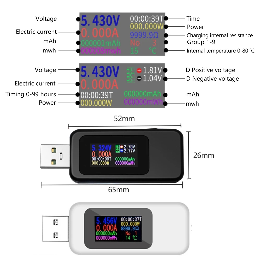 10 in 1 USB テスター DC デジタル電圧計 Am - Logic Analyzer Usb のレビューと価格